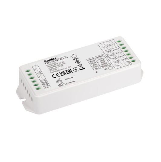 Kanlux CTRL 12/24/48V ALL-IN universal LED strip controller
