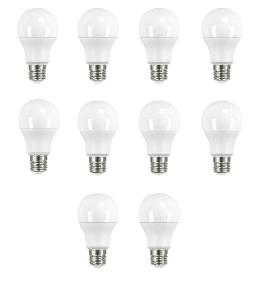 LED GLS 8.5W Warm White (2700K) β ES (E27) - Pack of 10