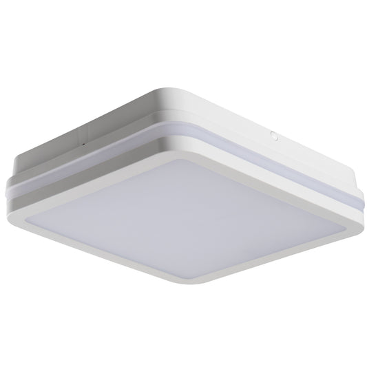 Square LED ceiling light white