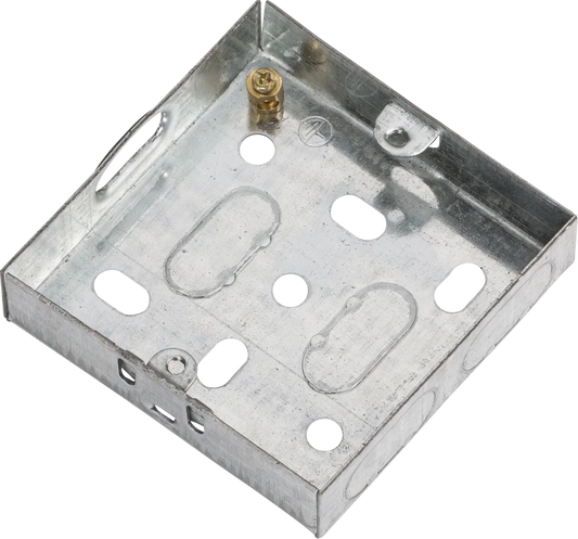 1G 16mm Galvanised Steel Box