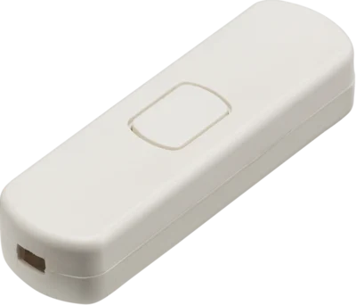 1-60W (1-25W LED) Re-wireable Cord Dimmer - White
