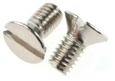 M3 x 6mm Grid faceplate screw – Nickel plated