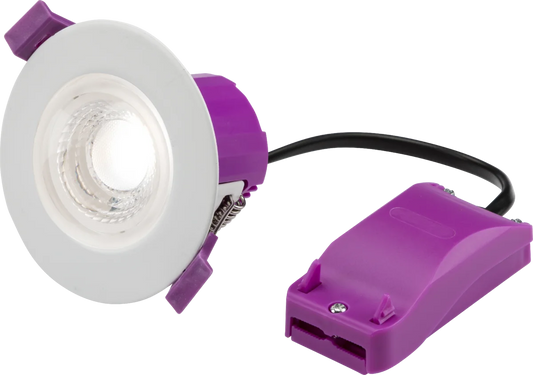 NEW RenuLED Fixed β 6W IP65 Fire-rated LED Downlight with 3 x CCT