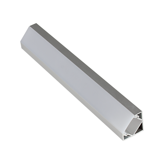 EMCO LEDAP3 Corner Aluminium LED Strip Profile Silver