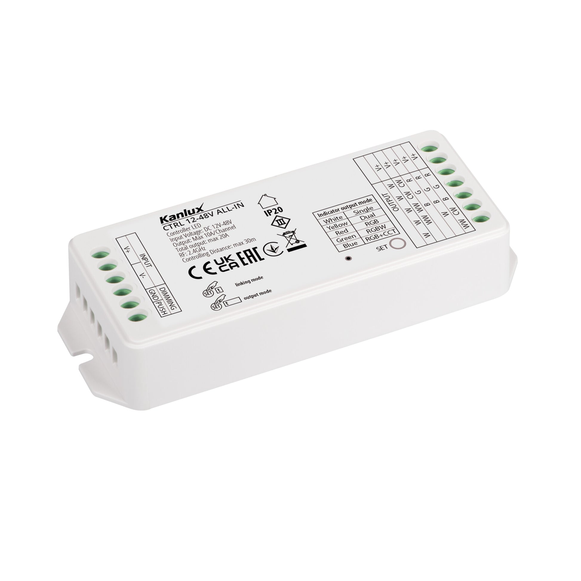 Universal LED strip controller