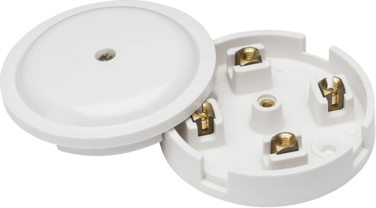 20A Junction Box 4-Terminal - White (79mm)