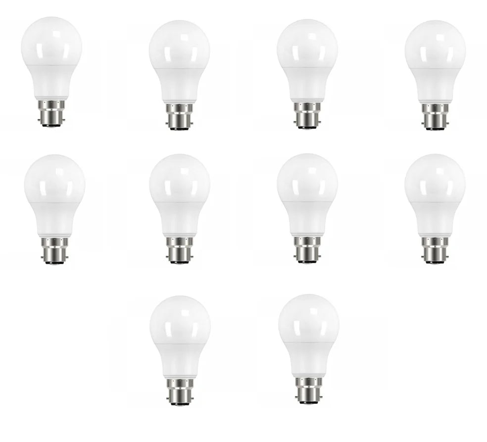 LED GLS 8.5W Warm White (2700K) - BC (B22)- pack of 10