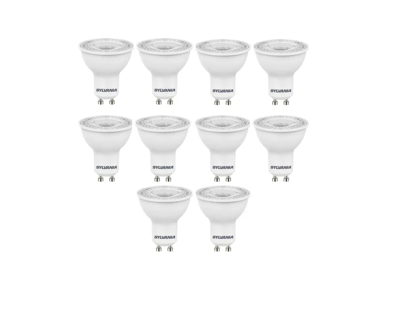 Sylvania ReFLED GU10 5W 345lm Cool White (4000K) 36° Pack of 10
