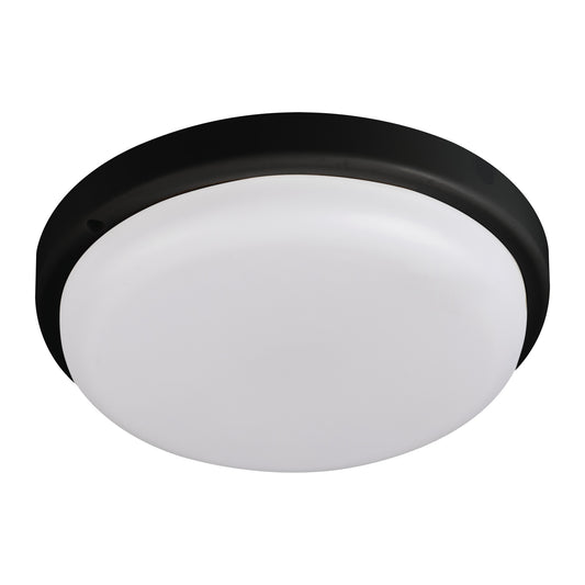 Kanlux TOLU LED 18W round black bulkhead product photo