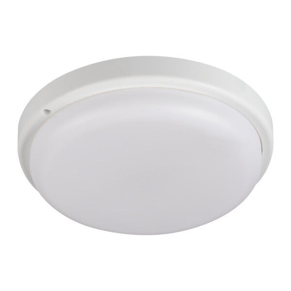 18W Oval LED Bulkhead Light IP54 Cool White