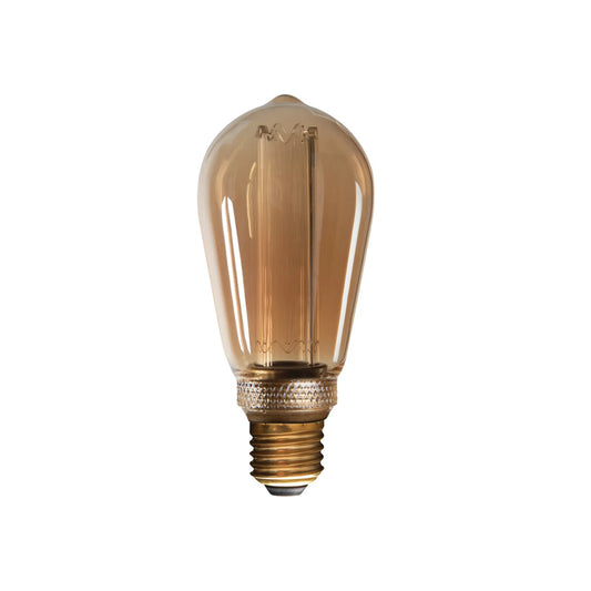 LED ST64 Filament ES E27 4W Super Warm 1800K