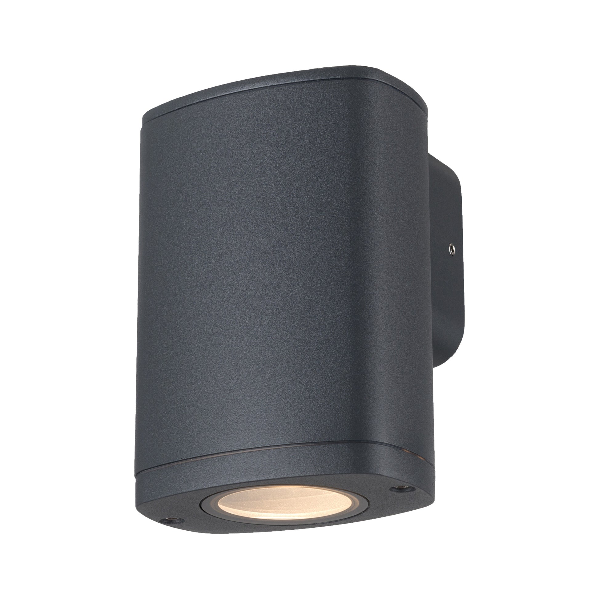 GU10 facade wall light graphite