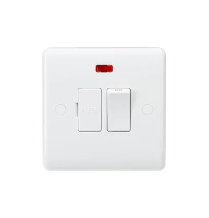 Switched Fused Spur Unit Neon Flex Outlet Base