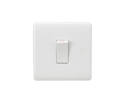 45A DP Switch (1G size) – White Rocker