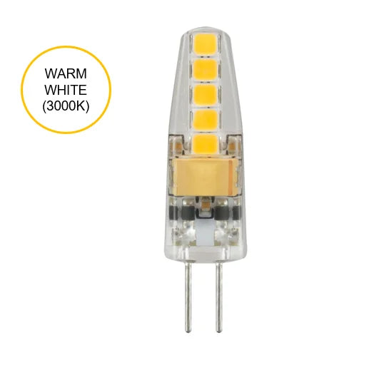 G4 LED 2W Warm White 3000K Capsule NON-DIMMABLE