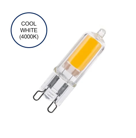 LED G9 2W Glass COB 200LM Cool White 4000K