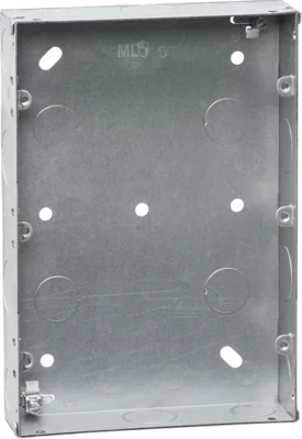 9-12G 35mm Galvanised Steel Box