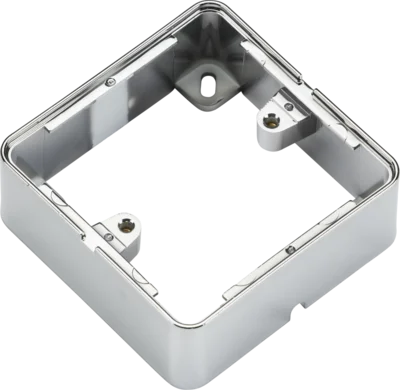 1G Surface Box – Polished Chrome
