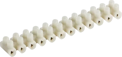 30A 12-Way Terminal Block (PA66) -Natural Colour
