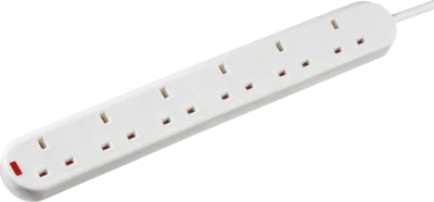 2M Extension Lead Neon