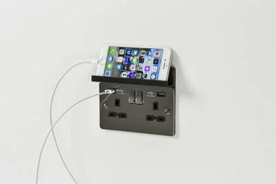 2G Fold Away Phone Holder – Black