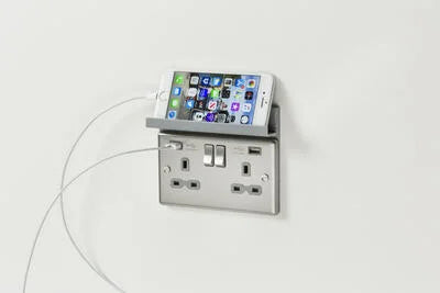 2G Fold Away Phone Holder-Grey