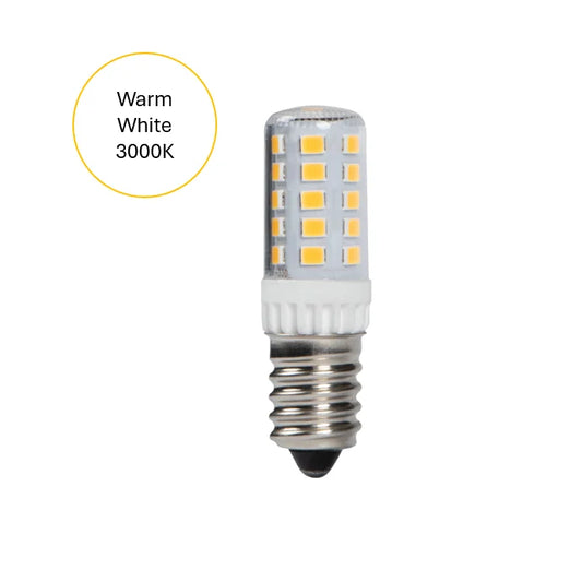 LED 4W E14 Miniature Lamp Warm White 3000K - Kitchen/Decorative Range