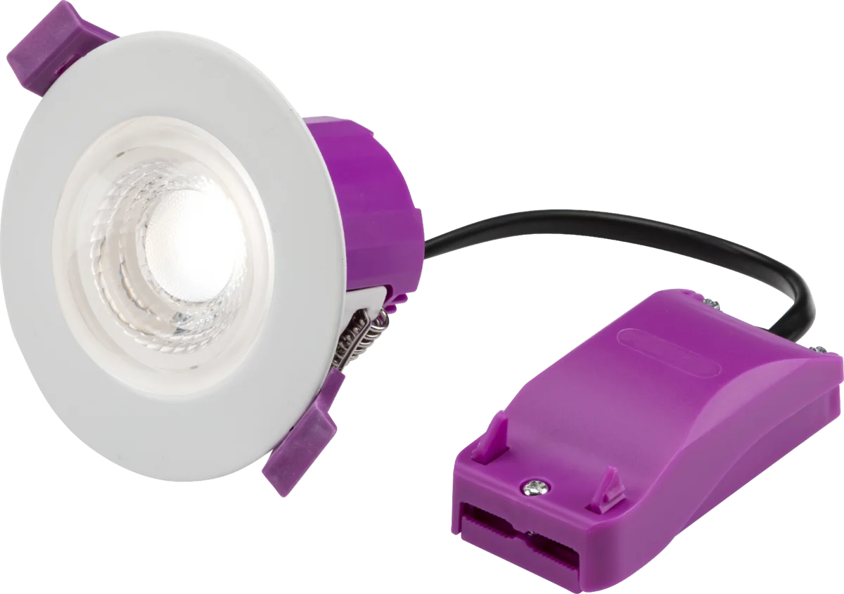 NEW RenuLED Fixed – 6W IP65 Fire-rated LED Downlight with 3 x CCT
