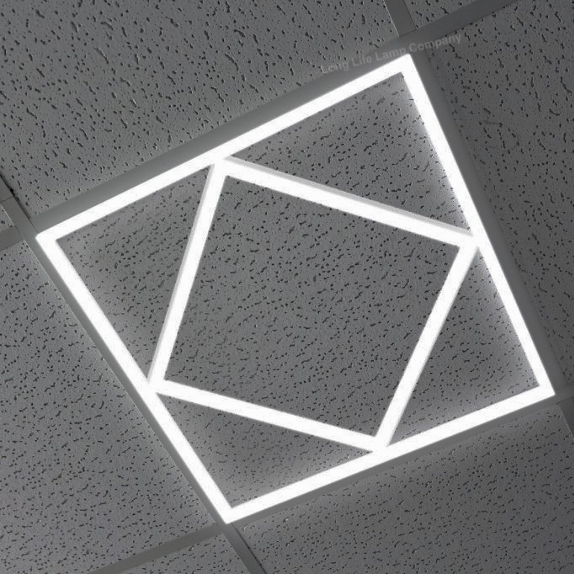 600x600 Diamond Linear Frame