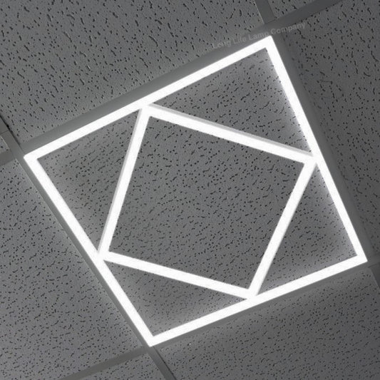 600x600 Diamond Linear Frame