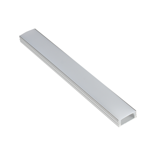EMCO LEDAP1 Surface Mounted Aluminium LED Strip Profile Silver