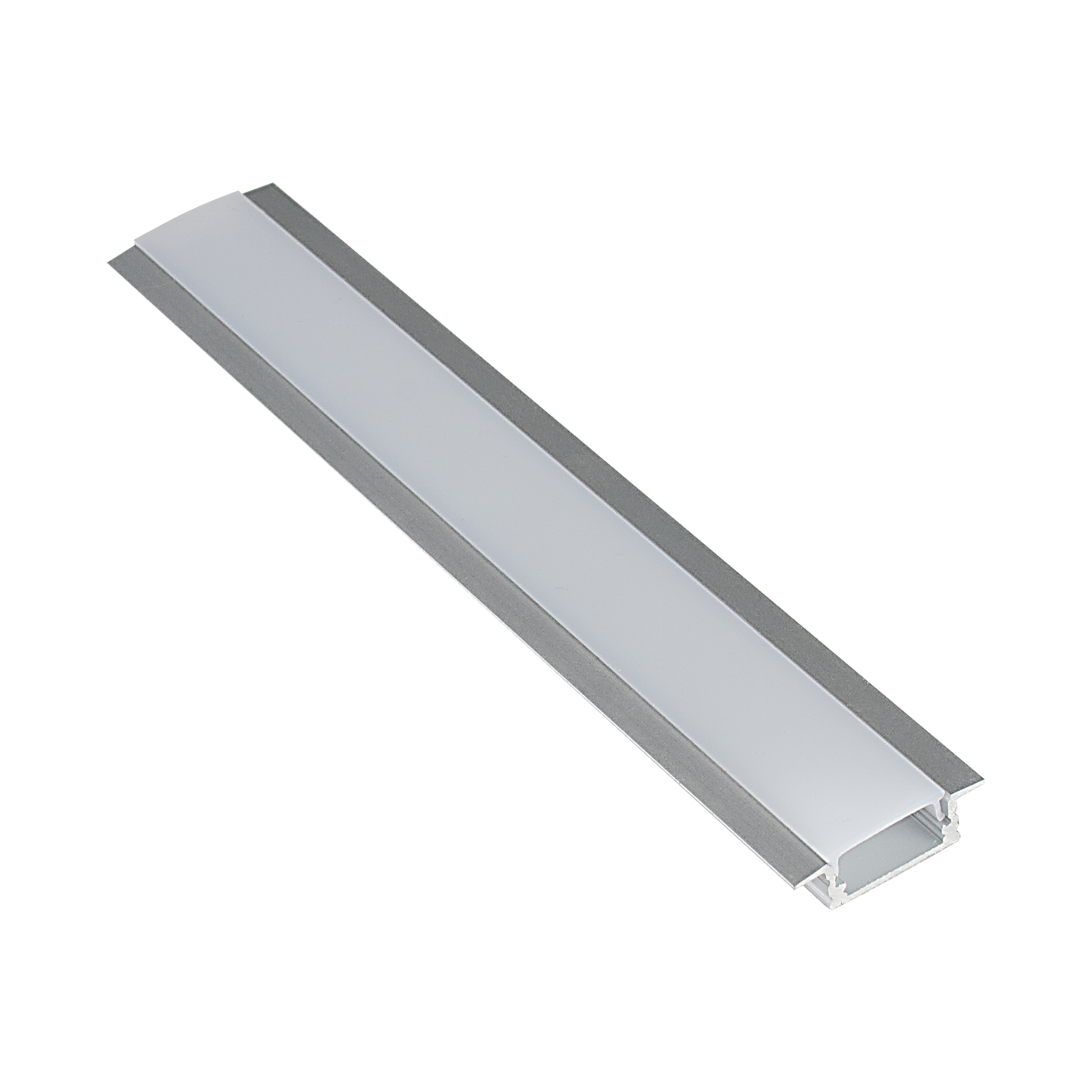 EMCO LEDAP2 Recessed Aluminium LED Strip Profile Silver