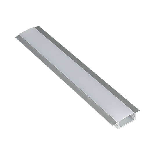 EMCO LEDAP2 Recessed Aluminium LED Strip Profile Silver