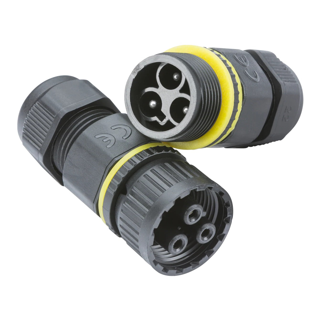 Knightsbridge JB0011 IP68 3-pin plug and socket connector