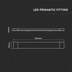 10W LED GRILL FITTING 30CM (SAMSUNG CHIP) WARM WHITE - 3000K - Image 3