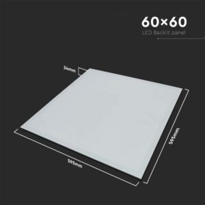 CCT 36W LED BACKLIT PANEL 595x595MM 3 COLOUR CCT 120LM/W - Image 3