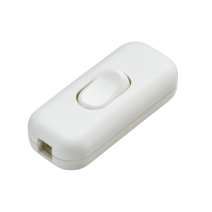 6A DP Inline Cord Switch - White - Image 1