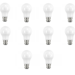 LED GLS 8.5W Warm White (2700K) - BC (B22)- pack of 10