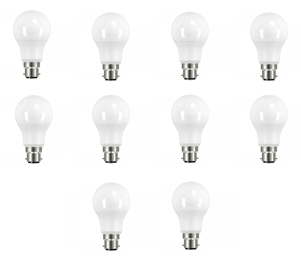 LED GLS 8.5W Warm White (2700K) - BC (B22)- pack of 10