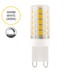 LED G9 3.5W 340LM Warm White 3000K Dimmable bulb