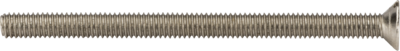 M3.5 x 50mm Flat-Head countersunk electrical socket screw – Nickel Plated M3.5 x 50mm Flat-Head countersunk electrical socket screw – Nickel Plated