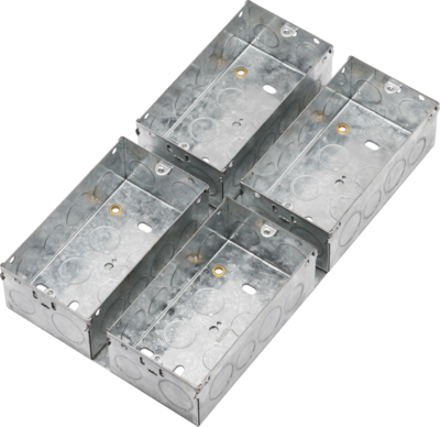 47mm Galvanised Steel Box forCombination Multimedia Plate