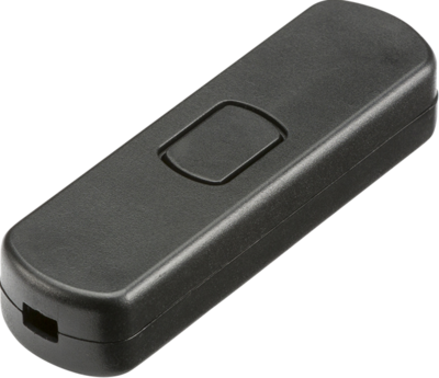 1-60W (1-25W LED) Re-wireable Cord Dimmer - Black 1-60W (1-25W LED) Re-wireable Cord Dimmer - Black