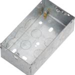 2G 47mm Galvanised Steel Box
