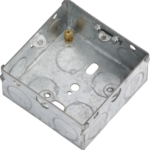 1G 35mm Galvanised Steel Box