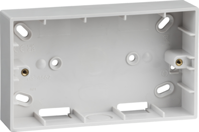 29mm PVC Single Back box 29mm PVC Single Back box