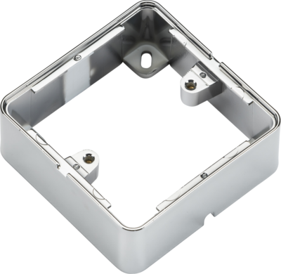 1G Surface Box – Polished Chrome 1G Surface Box – Polished Chrome