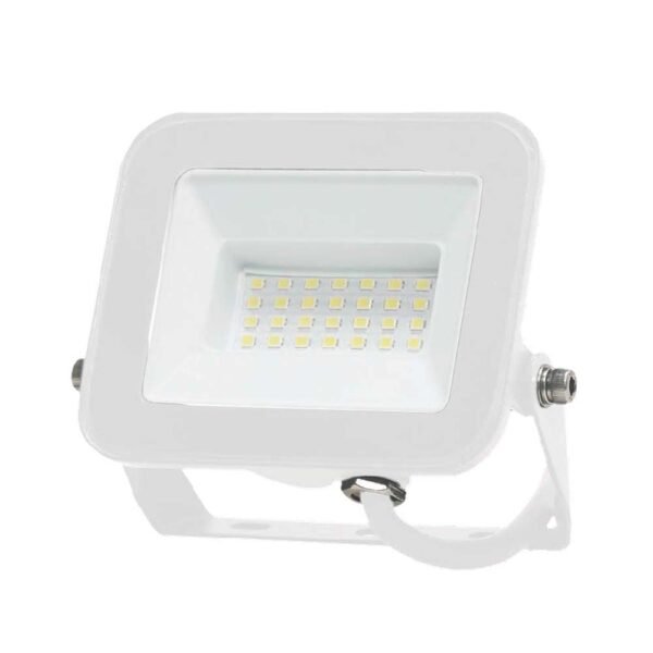 VT-44020 20W FLOODLIGHT SAMSUNG CHIP 6500K WHITE BODY WHITE GLASS VT-44020 20W FLOODLIGHT SAMSUNG CHIP 6500K WHITE BODY WHITE GLASS