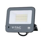 VT-44052 50W PHOTOCELL SENSOR FLOODLIGHT-SAMSUNG CHIP 1M WIRE 4000K BLACK BODY 120LM/W