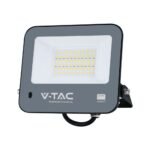 VT-44052 50W PHOTOCELL SENSOR FLOODLIGHT-SAMSUNG CHIP 1M WIRE 6500K BLACK BODY 120LM/W